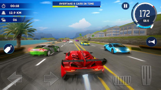 اسکرین شات بازی Traffic Car Racing: Highway City Driving Simulator 2