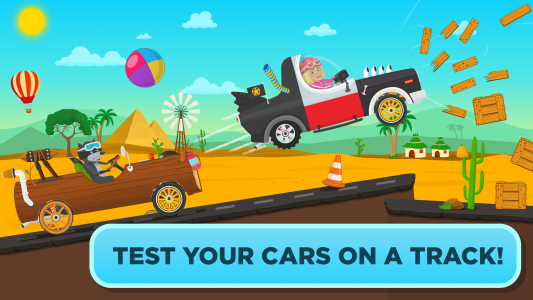 اسکرین شات 2 بازی Racing for kids - cars & games