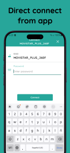 اسکرین شات 7 برنامه Wifi password connect