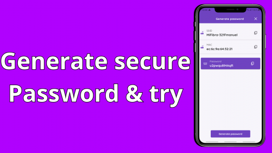 اسکرین شات برنامه Wifi Password Auto 3