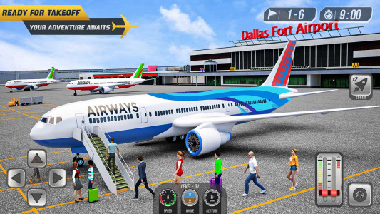 اسکرین شات بازی Airplane Simulator Plane Games 1