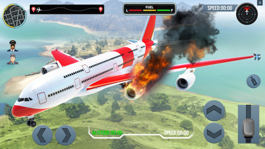 اسکرین شات بازی Airplane Simulator Plane Games 4