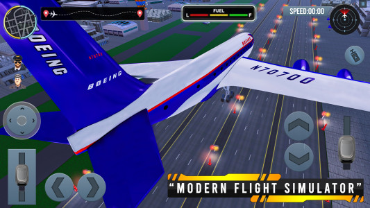 اسکرین شات بازی Airplane Simulator Plane Games 3