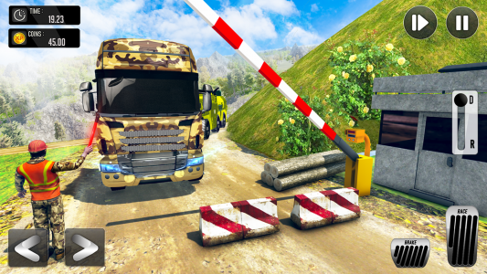 اسکرین شات 8 بازی Army Simulator Truck games 3D
