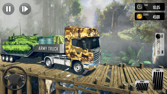 اسکرین شات 2 بازی Army Simulator Truck games 3D