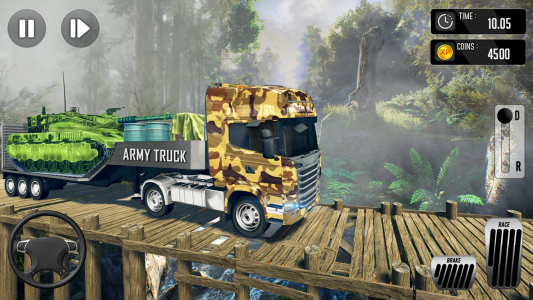 اسکرین شات بازی Army Simulator Truck games 3D 2