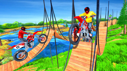 اسکرین شات بازی Stunt Racing Game - Bike Game 2