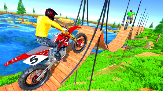 اسکرین شات بازی Stunt Racing Game - Bike Game 3