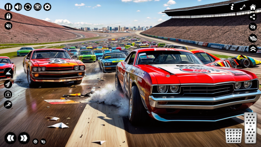 اسکرین شات بازی Demolish Derby Crash Car Race 1