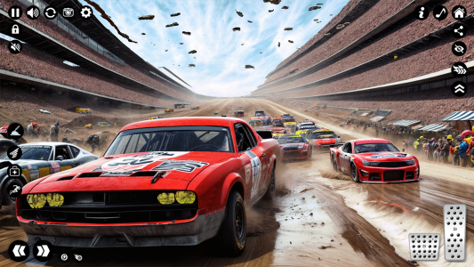 اسکرین شات بازی Demolish Derby Crash Car Race 3