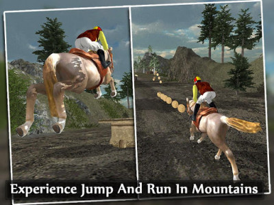 اسکرین شات بازی Horse Run Hill Climbing 2