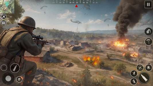 اسکرین شات 5 بازی Call of WW2: Heroes Fps Duty