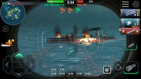 اسکرین شات بازی Warships Universe: Naval Battle 3