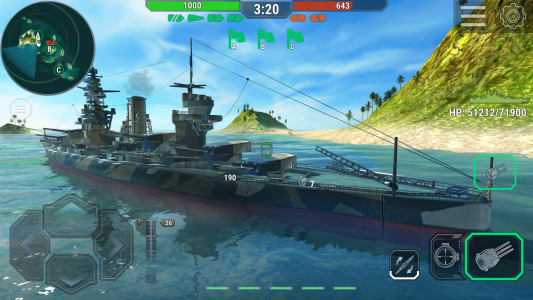 اسکرین شات بازی Warships Universe Naval Battle 2