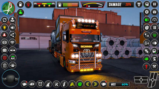 اسکرین شات بازی Euro Truck 22 Wheeler Truck 3D 6