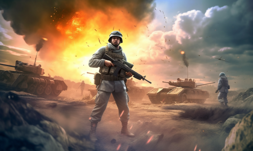 اسکرین شات بازی Commando Gun War Shooting Game 4