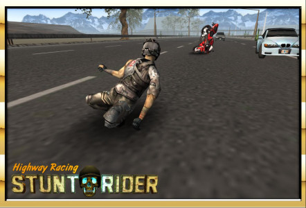 اسکرین شات بازی VR Bike Highway Attack Race 6