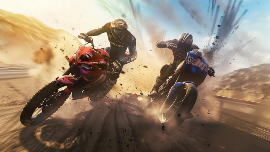 اسکرین شات بازی Highway Bike Attack Race Game 1