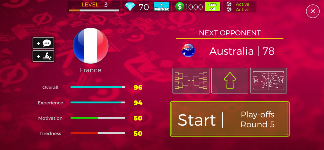 اسکرین شات 2 بازی World Football Cup