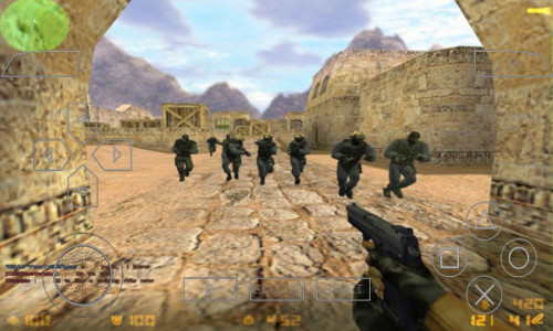 اسکرین شات بازی کانتر استریک PSP 4
