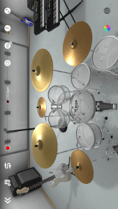 اسکرین شات برنامه X Drum - 3D & AR 1