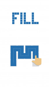 اسکرین شات بازی Fill - one-line puzzle game 4