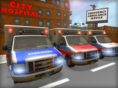 اسکرین شات بازی 911 Emergency Ambulance Hospital Rescue Mission 3D 8