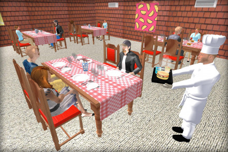 اسکرین شات بازی Kitchen Chef Food Cooking Game 2