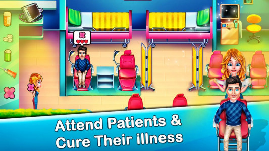 اسکرین شات بازی My Hospital Management Games 2