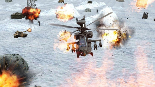 اسکرین شات بازی Gunship Helicopter Heavy Action Battle 2018 2