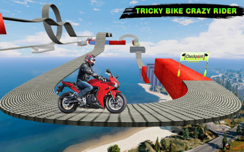 اسکرین شات بازی Stunt Bike Tricky 2019:  Bike Stunt Tricks master 2