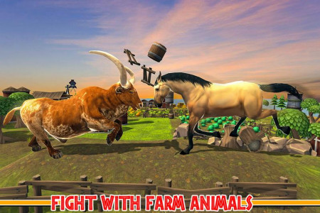 اسکرین شات برنامه Angry Bull Game City Attack 2