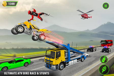 اسکرین شات برنامه MotorBike Stunt Game Bike Race 4