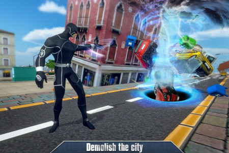 اسکرین شات برنامه Super Light Hero City Rescue 2