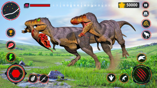 اسکرین شات برنامه Dinosaur Hunting Survival Game 3
