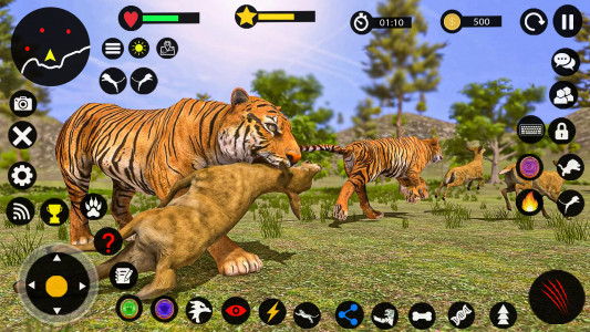 اسکرین شات برنامه Tiger Games: Tiger Sim Offline 4