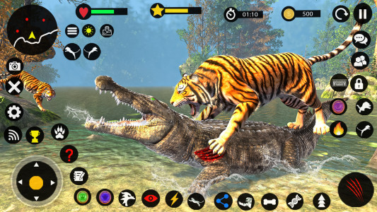 اسکرین شات برنامه Tiger Games: Tiger Sim Offline 3