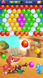 اسکرین شات بازی Dino bubble pop Island 2