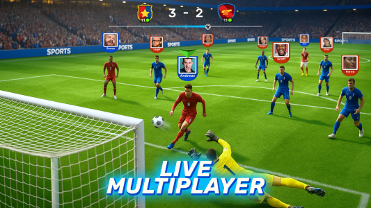 اسکرین شات 1 بازی Soccer Clash: Football Game