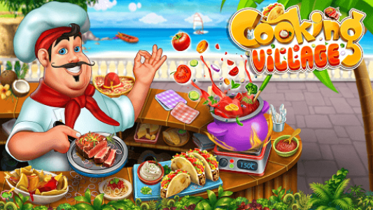 اسکرین شات بازی Cooking Village: Restaurant Games & Cooking Games 1