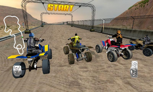 اسکرین شات بازی ATV Quad Bike Racing Game 3