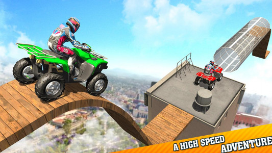 اسکرین شات بازی Mega Ramp Real Atv Bike Games 3