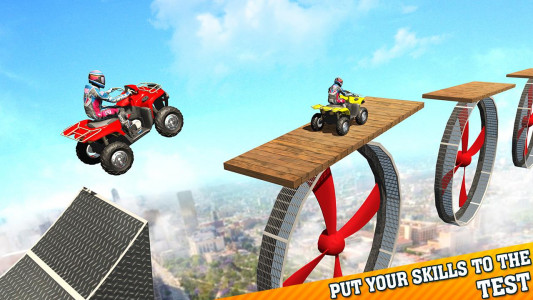 اسکرین شات بازی Mega Ramp Real Atv Bike Games 2