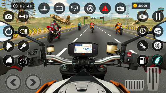 اسکرین شات بازی Bike Racing Games - Bike Game 2