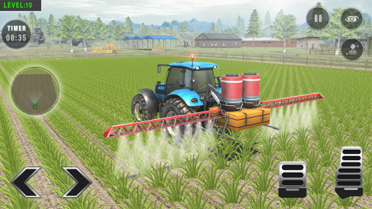 اسکرین شات 2 برنامه Farming Games - Tractor Game