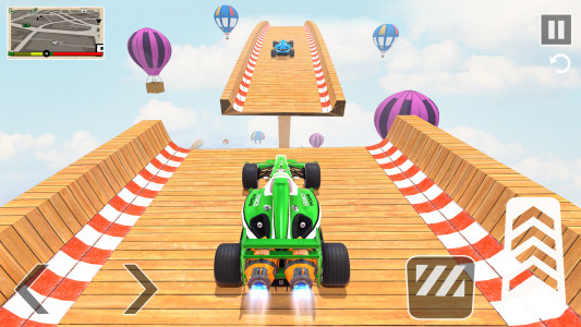 اسکرین شات برنامه Formula Car Stunt - Car Games 4