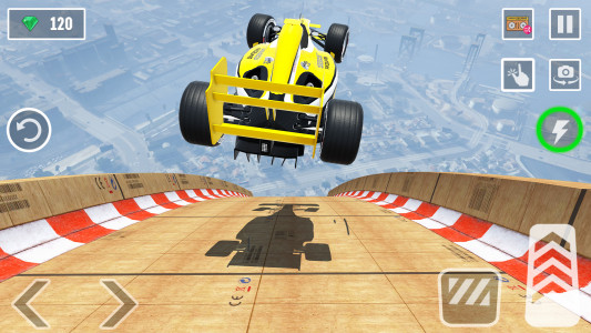 اسکرین شات برنامه Formula Car Stunt - Car Games 4