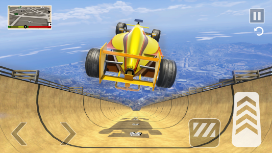 اسکرین شات 6 برنامه Formula Car Stunt - Car Games