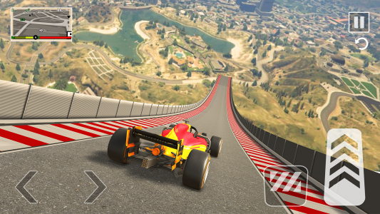 اسکرین شات برنامه Formula Car Stunt - Car Games 2