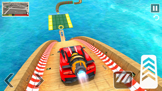 اسکرین شات برنامه Formula Car Stunt - Car Games 3